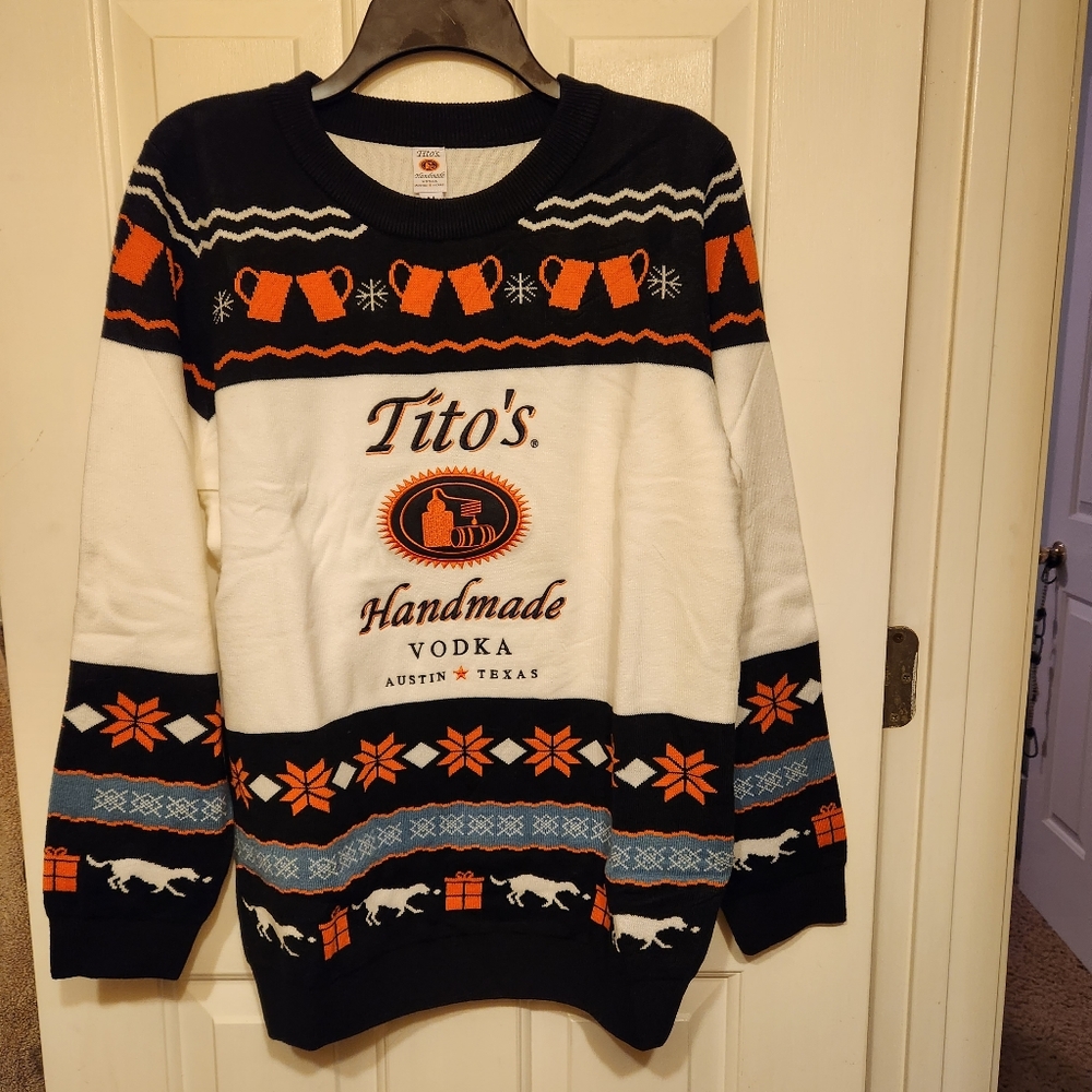 Tito's Handmade Vodka Sweater